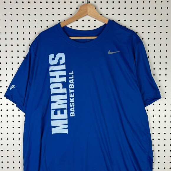 Nike 1 Cent Memphis Tigers Shirt XXL NWT Basketball PE Penny Hardaway Dri Fit - Picture 3 of 6